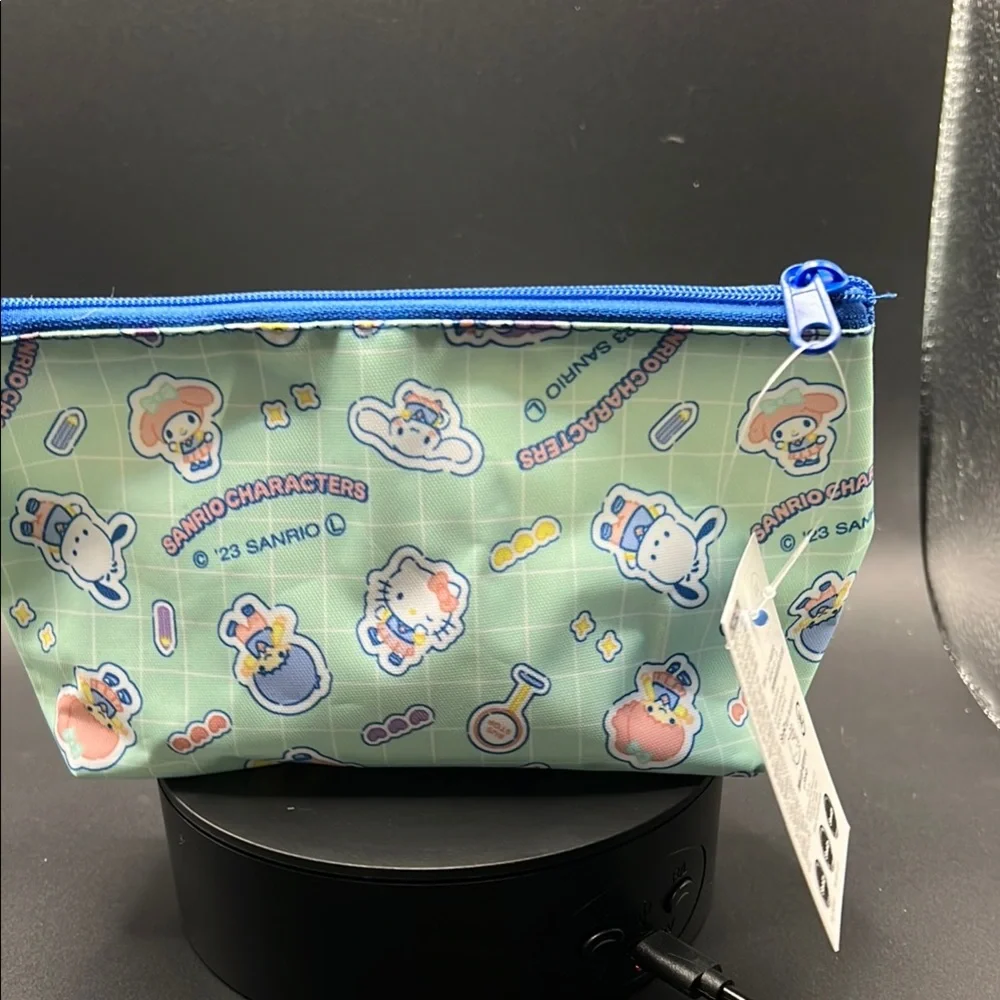 NWT Sanrio Character Pouch - Blue and Green